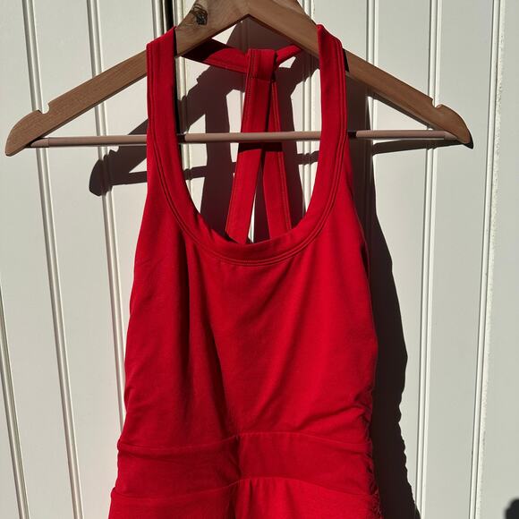FP Movement Free People Little Bit of Love Skortsie Shortsie Winterberry Red XS - Picture 7 of 15